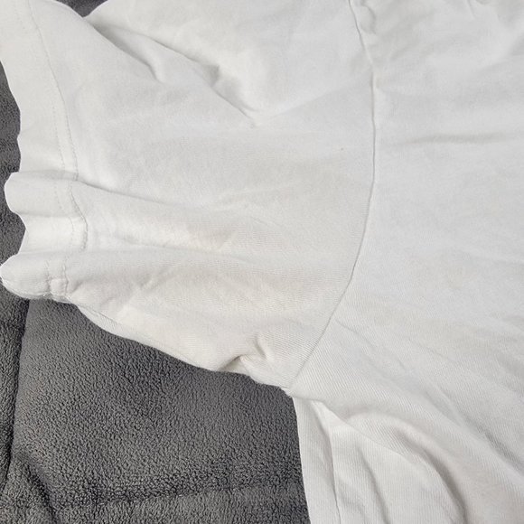 O'Neill Burst Mens Large White Short Sleeve Tee Standard Fit Casual Lightweight - Picture 6 of 12